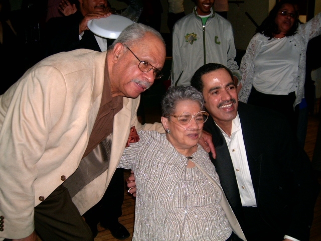 Uncle billy,Grandma,and Michael at G-moms 70th b-day party