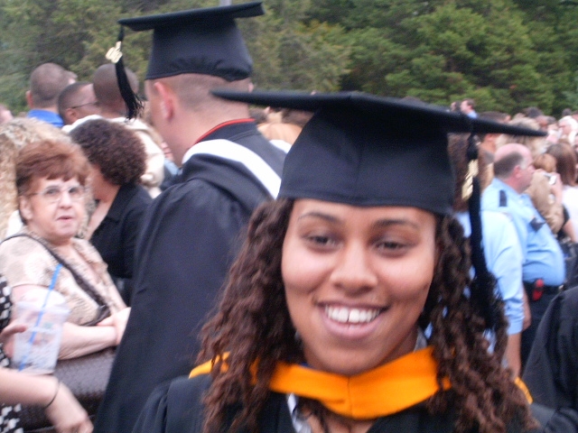 Shari at her Graduation