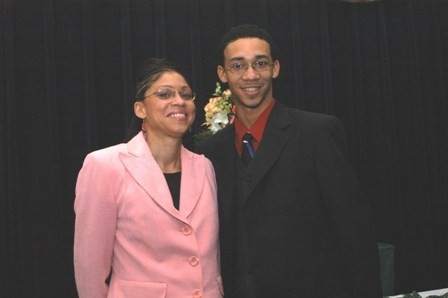 CONNIE TERRY AND HER OLDEST SON JAMAAR TERRY (JT)