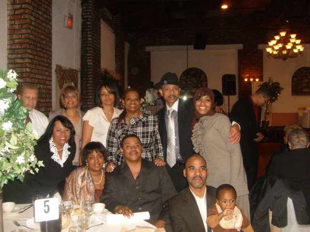 Iyjanias wedding in North East Philly. Regina Woods daughter...The Woods gang