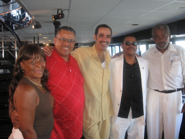 2007 Burnette Reunion Dinner Cruise in Philly..Mr & Mrs Arnold Bryant, ,Mike,Reggie,Alvis, Sr