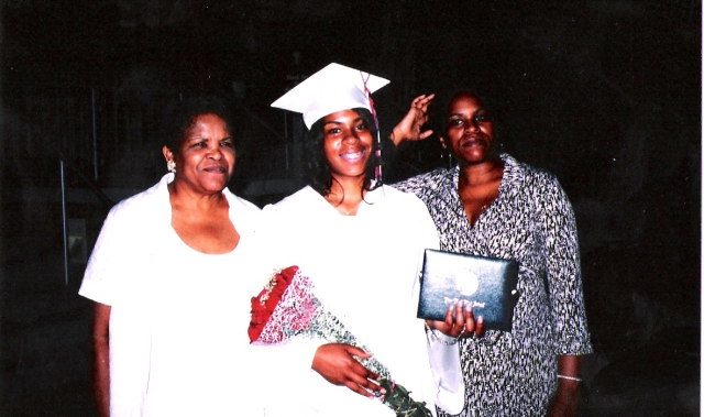 Nancy with 1st daughters