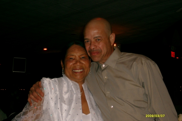 ME & ALBERTA @ HER 80TH BDAY PARTY N PHIL PA